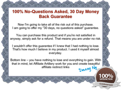 Affiliate Artillery Guarantee